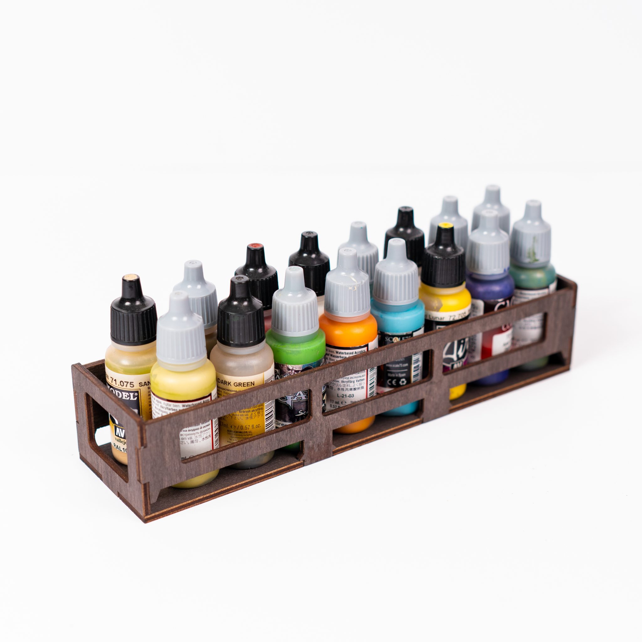 Tabletop paint stations, stands and shelves | frontierwargaming.com