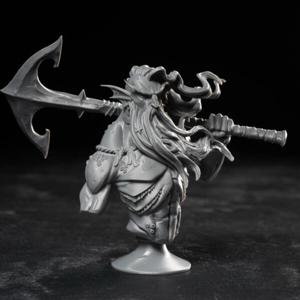 Aegiros the Sea Jotunn - Bust