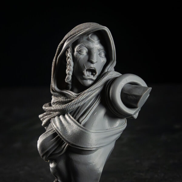 Alternative view of Dagger-Dancer Psychic - Bust