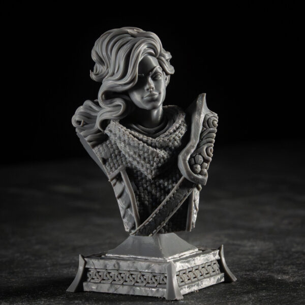 Alternative view of Sloure, Gatekeeper - Bust