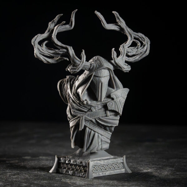 Alternative view of Hedge Knight - Bust